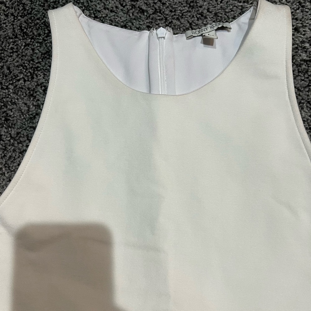 RONNY KOBO  Dress Size large white luxury career - Picture 5 of 5